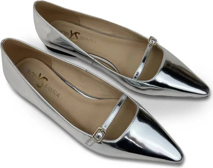 Victoria Flat In Silver