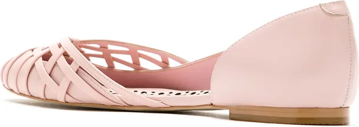 Victoria leather ballerina shoes - Image 3