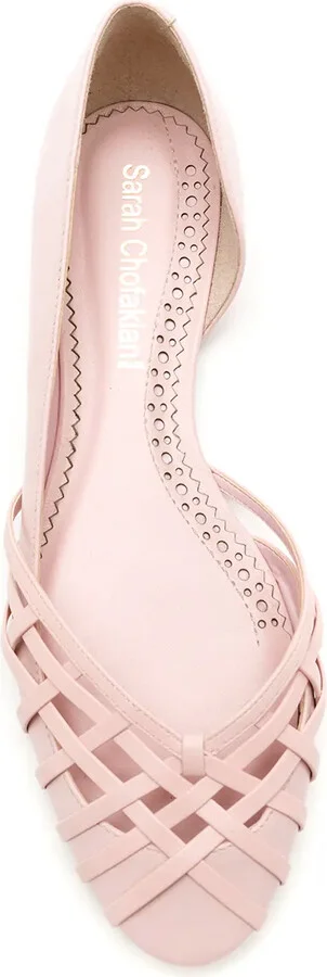 Victoria leather ballerina shoes - Image 4