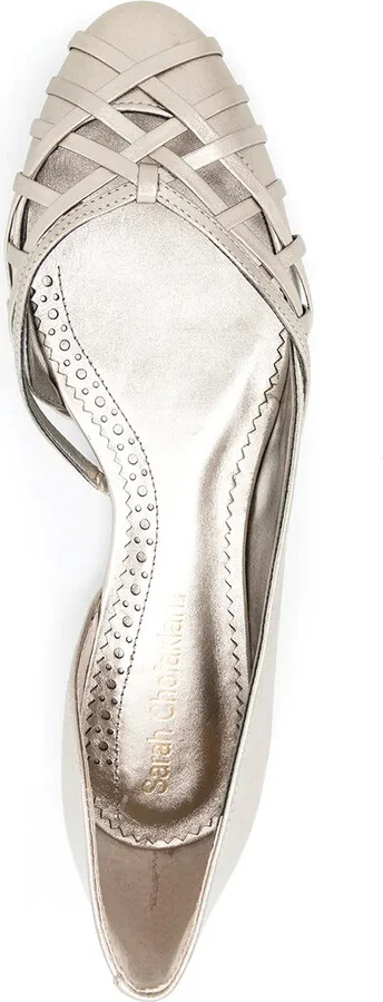 Victoria leather ballerina shoes - Image 4