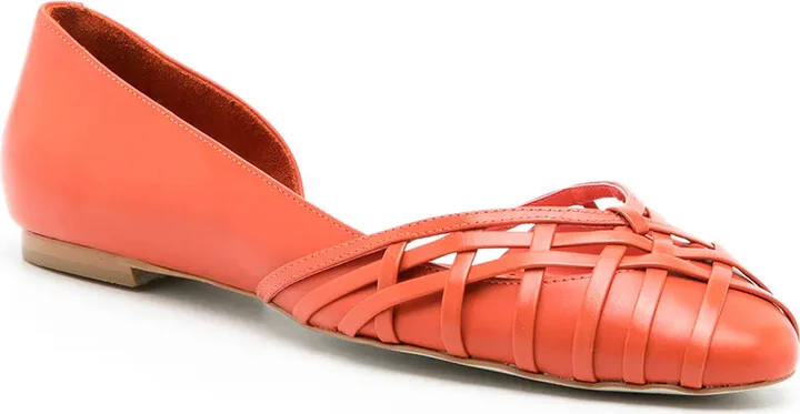 Victoria leather ballerina shoes - Image 2