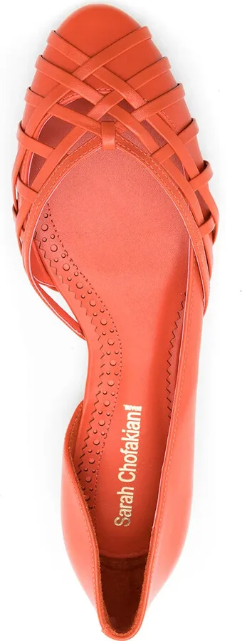 Victoria leather ballerina shoes - Image 4