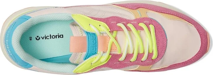 victoria Luna Nylon Suede Athletic Shoes Rosa : EU 40 (US Women's 9) Medium - Image 2