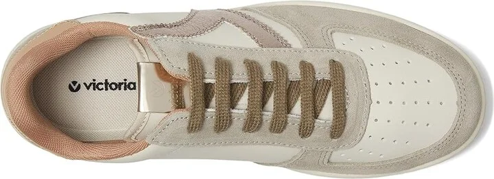 victoria Madrid Suede Metallic Women's Shoes Kaki : EU 36 (US Women's 5) M, Leather/Suede - Image 2