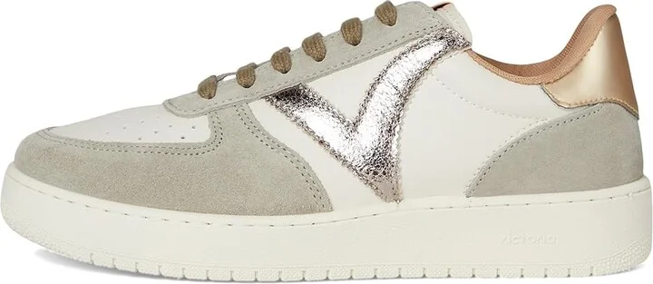 victoria Madrid Suede Metallic Women's Shoes Kaki : EU 36 (US Women's 5) M, Leather/Suede - Image 6