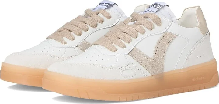 victoria Seul Suede Synthetic Athletic Shoes Hielo : EU 37 (US Women's 6) Medium, Leather