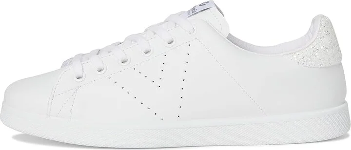 victoria Tenis Leather Glitter Athletic Shoes Blanco : EU 42 (US Women's 11) Medium - Image 6