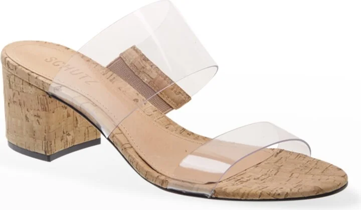 Victorie Vinyl Dual-Band Slide Sandals - Image 3