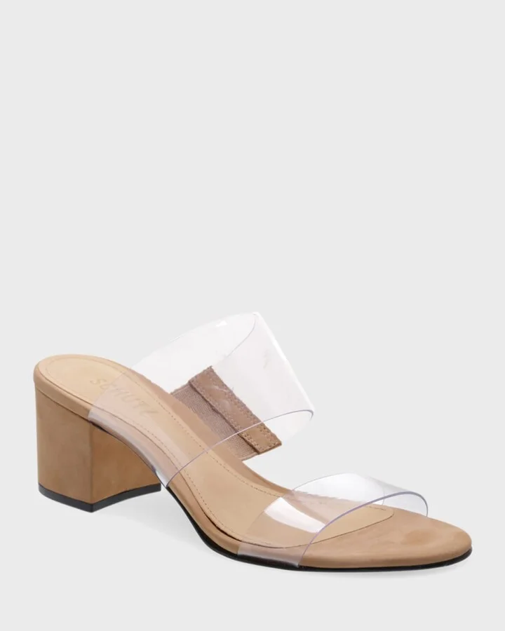 Victorie Vinyl Slide Sandals - Image 2