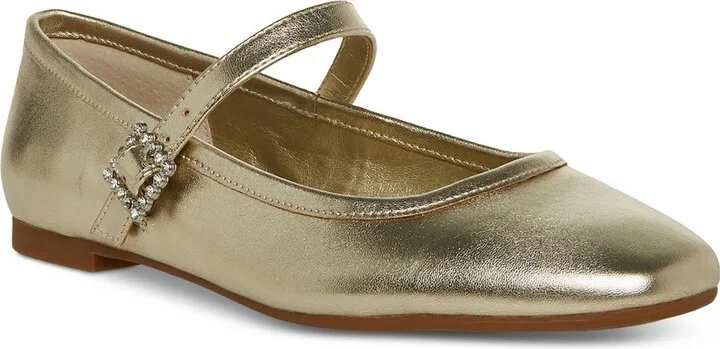 Victorine Womens Buckle Man Made Mary Janes