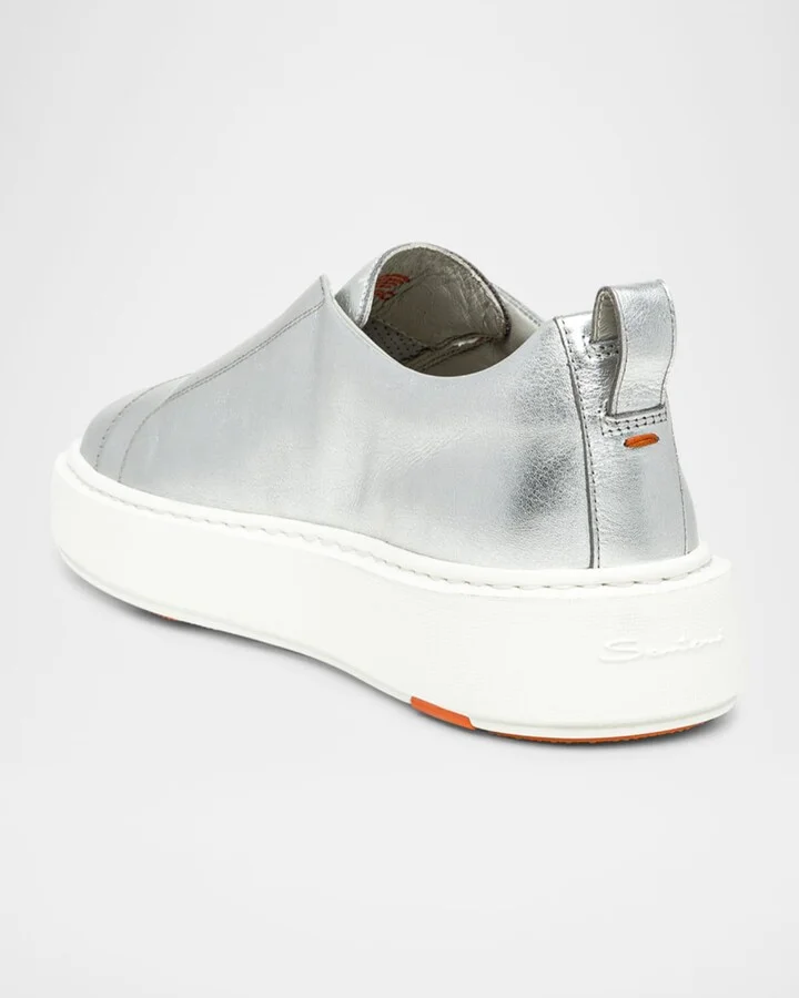 Victory Metallic Slip-On Sneakers - Image 3