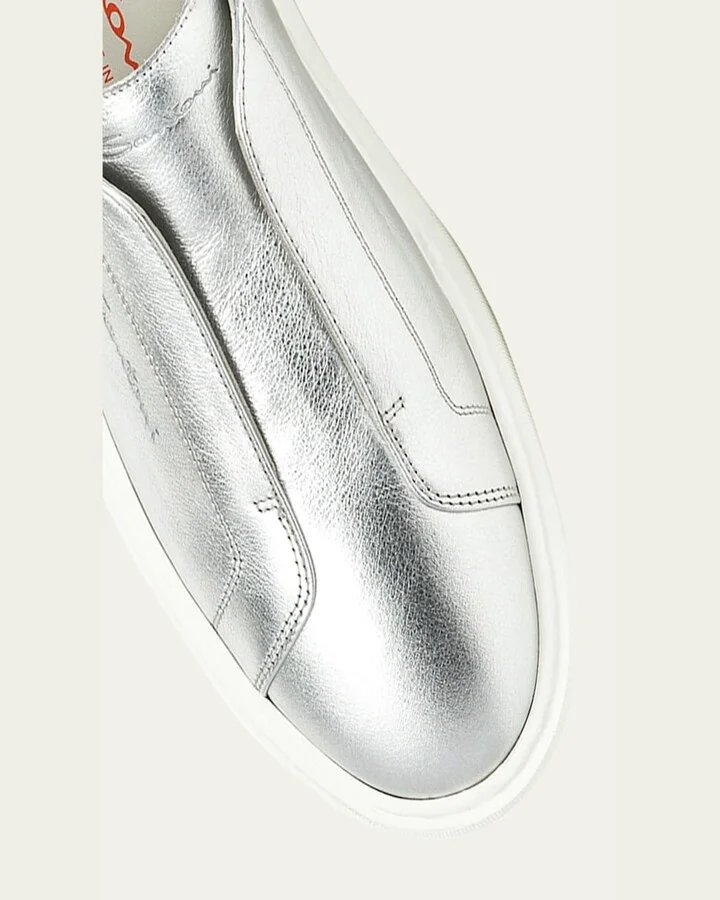 Victory Metallic Slip-On Sneakers - Image 2