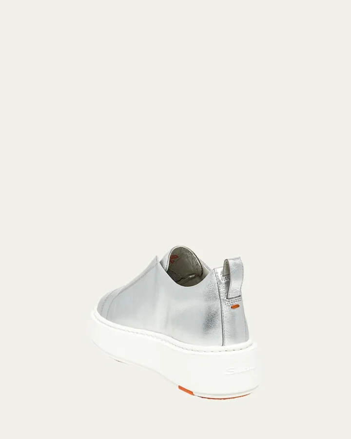 Victory Metallic Slip-On Sneakers - Image 3