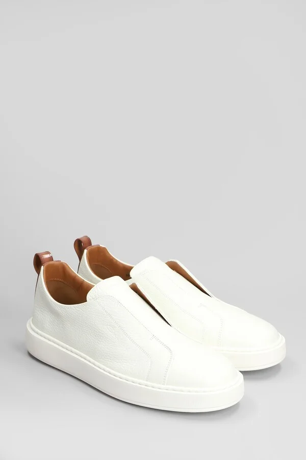 Victory Sneakers In White Leather - Image 2