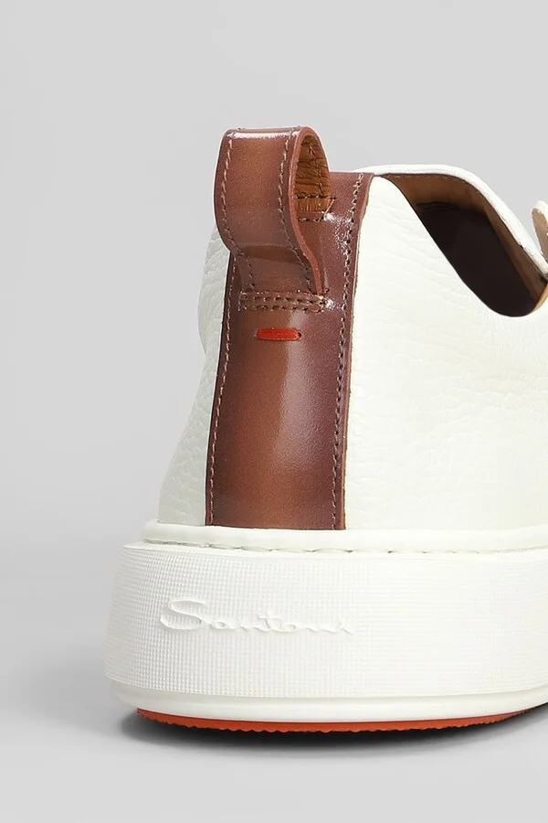 Victory Sneakers In White Leather - Image 5