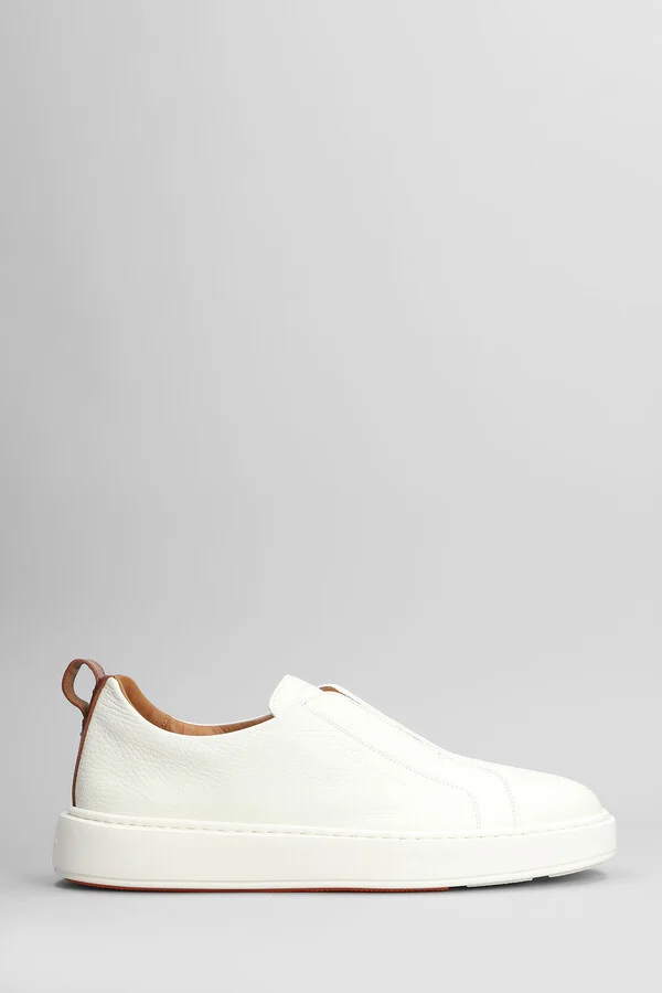 Victory Sneakers In White Leather