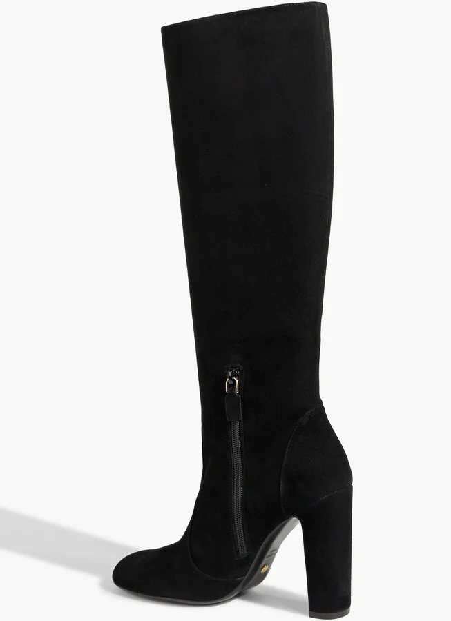 Vida 100 suede knee boots - Image 3