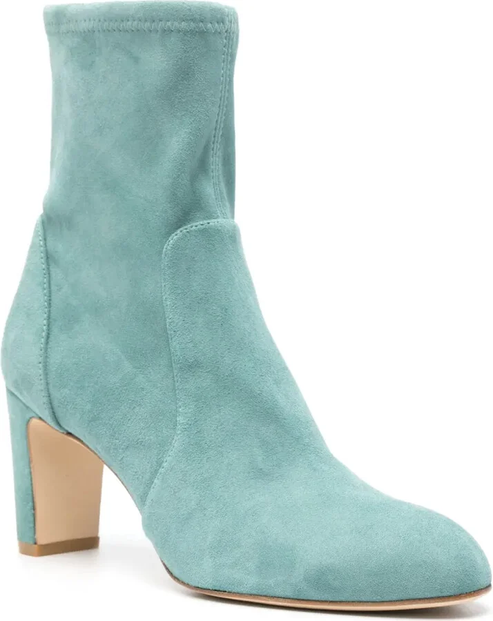 Vida 75mm suede ankle boots - Image 2