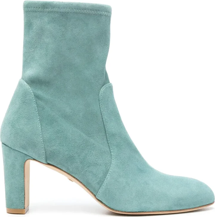 Vida 75mm suede ankle boots