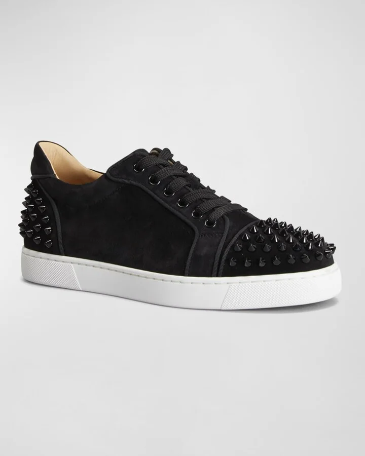 Vieira Spike Suede Low-Top Sneakers - Image 3