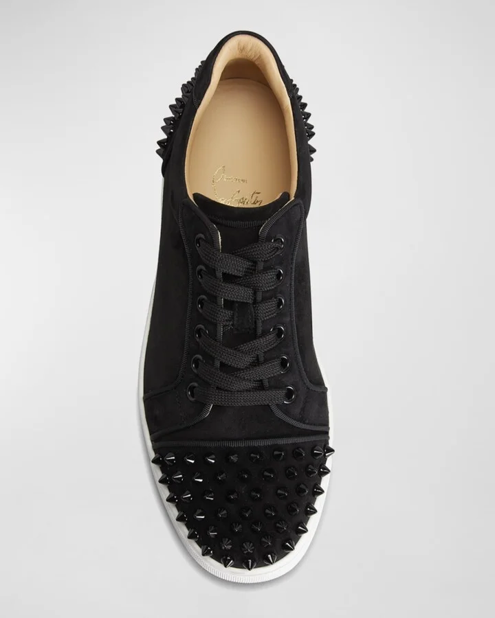 Vieira Spike Suede Low-Top Sneakers - Image 4