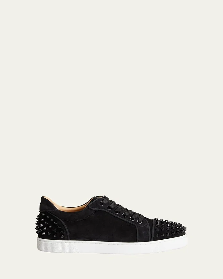 Vieira Spike Suede Low-Top Sneakers