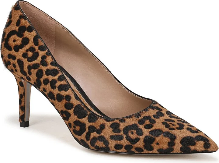 Vienna Genuine Calf Hair Pointed Toe Pump