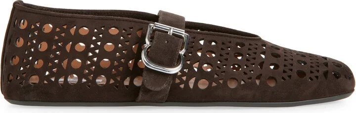 Vienne Perforated Ballet Flat - Image 3