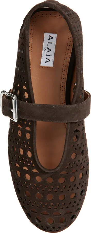 Vienne Perforated Ballet Flat - Image 5