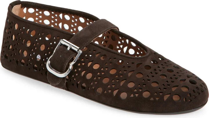 Vienne Perforated Ballet Flat