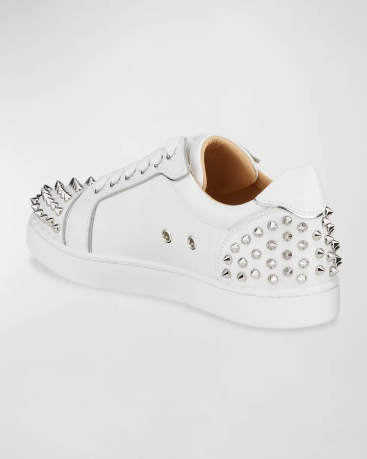 Viera 2 Spikes Leather Low-Top Sneakers - Image 2