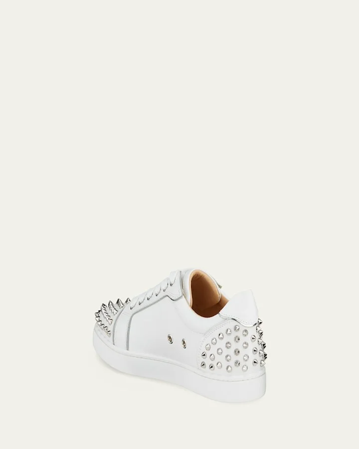 Viera 2 Spikes Leather Low-Top Sneakers - Image 3