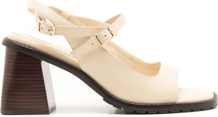 Vik 70mm slingback leather sandals