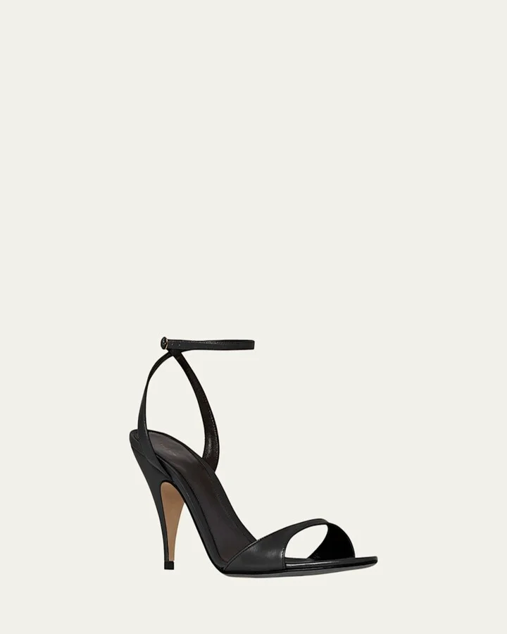 Vika Leather Ankle-Strap Sandals - Image 2