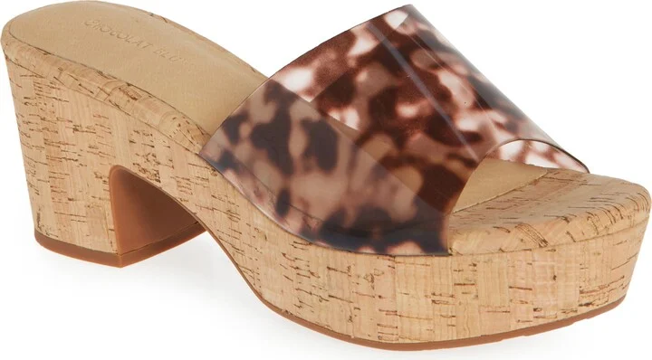 Vika Platform Slide Sandal