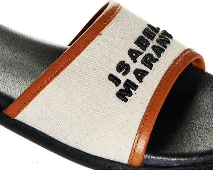Vikee Logo Embroidered Sandals - Image 4