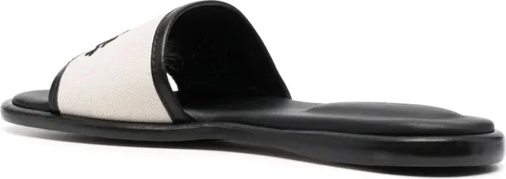 Vikee logo-embroidered sandals - Image 3