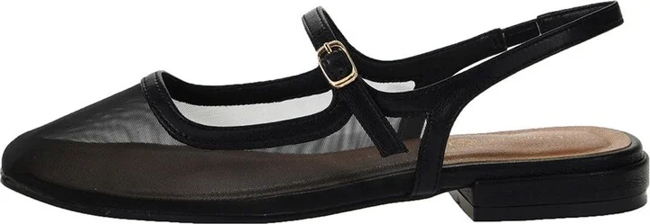 Vila Mesh Slingback Flat - Image 11