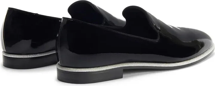 Vilbert patent-finish leather loafers - Image 3