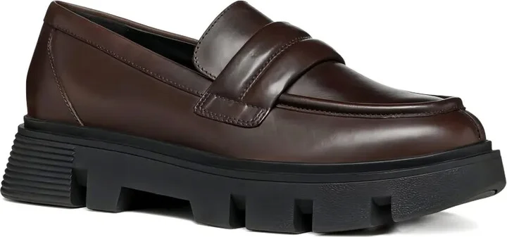 Vilde penny-strap platform loafers - Image 2