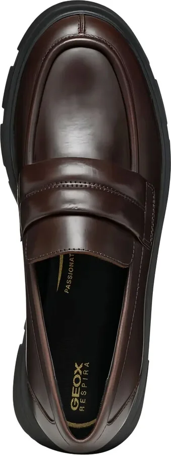 Vilde penny-strap platform loafers - Image 4