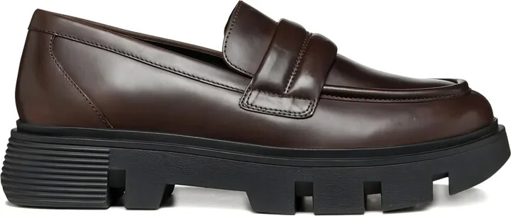 Vilde penny-strap platform loafers