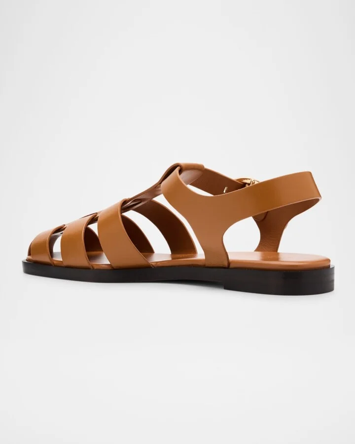 Villa Leather Fisherman Sandals - Image 3