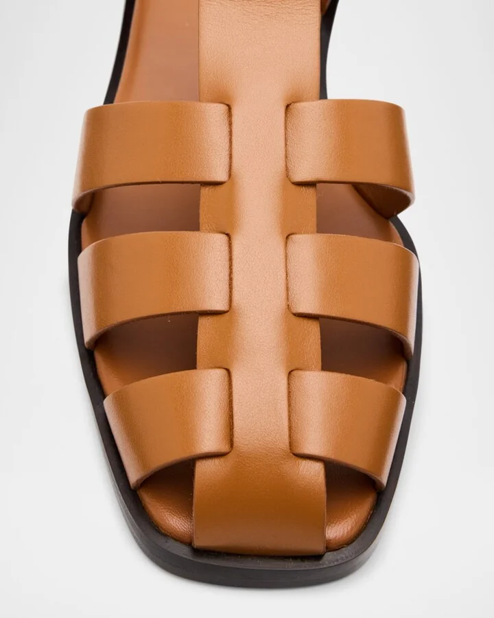 Villa Leather Fisherman Sandals - Image 4