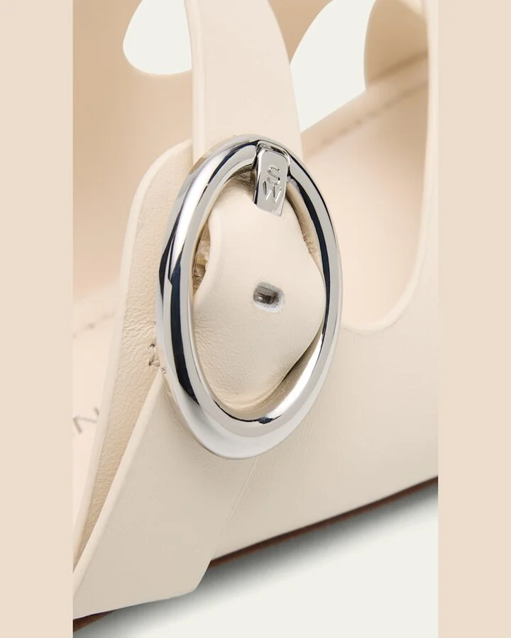 Villa Leather Slide Sandals - Image 9