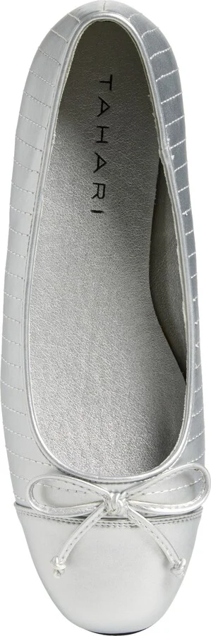 Villa Quilted Ballet Flat - Image 11