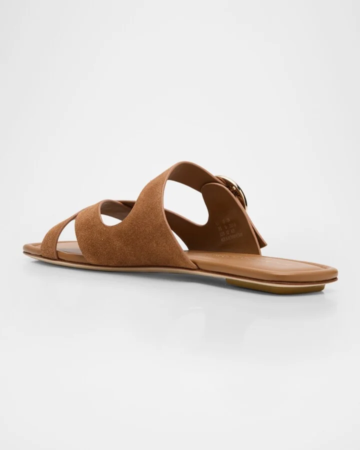 Villa Suede Slide Sandals - Image 11