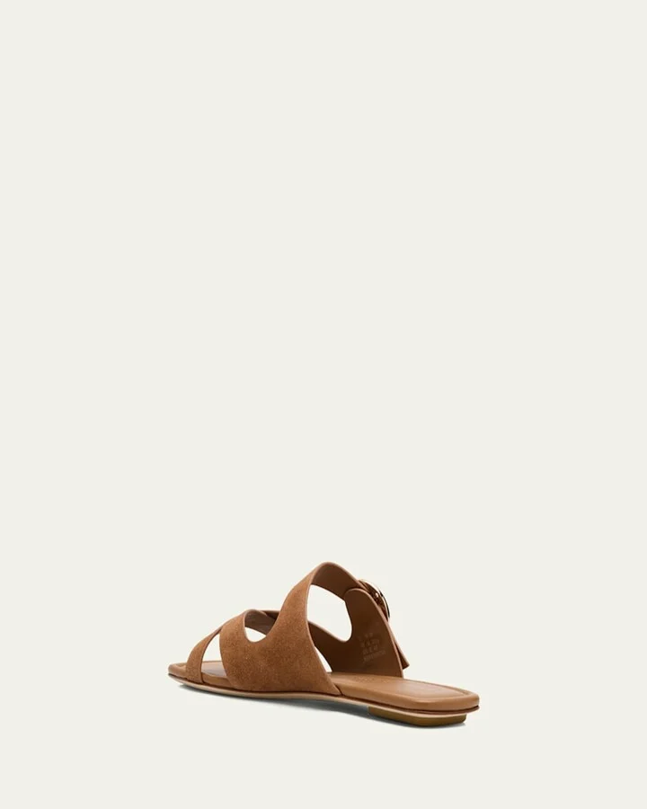 Villa Suede Slide Sandals - Image 4