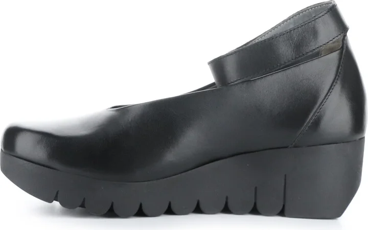 Vily Ankle Strap Platform Wedge Pump - Image 10