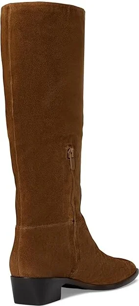 Vince Andes Zip Tall Boots Women's Boots Elmwood : 9 M, Suede - Image 4